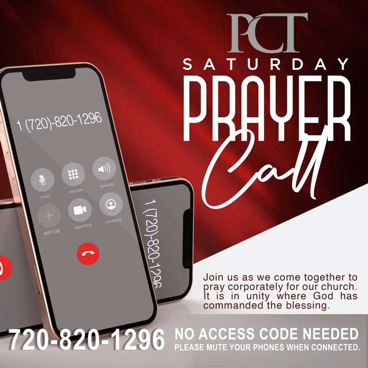 Saturday Prayer Call